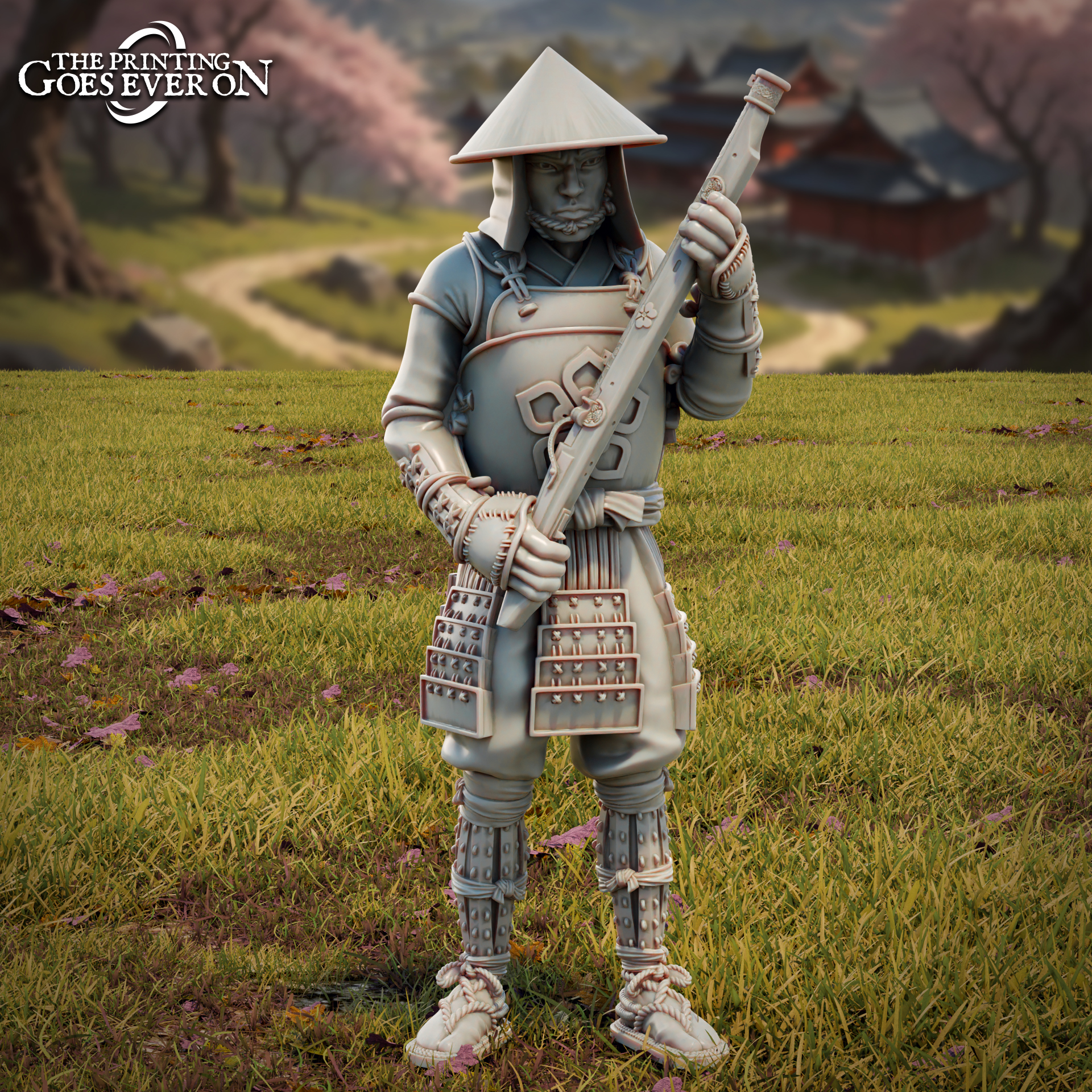 Ashigaru Gunman B - Presupported